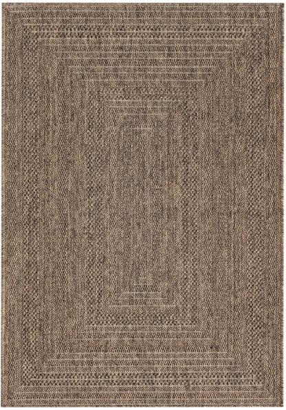 Nourison Home Tulum TLM04 Brown Contemporary Loom-woven Rug