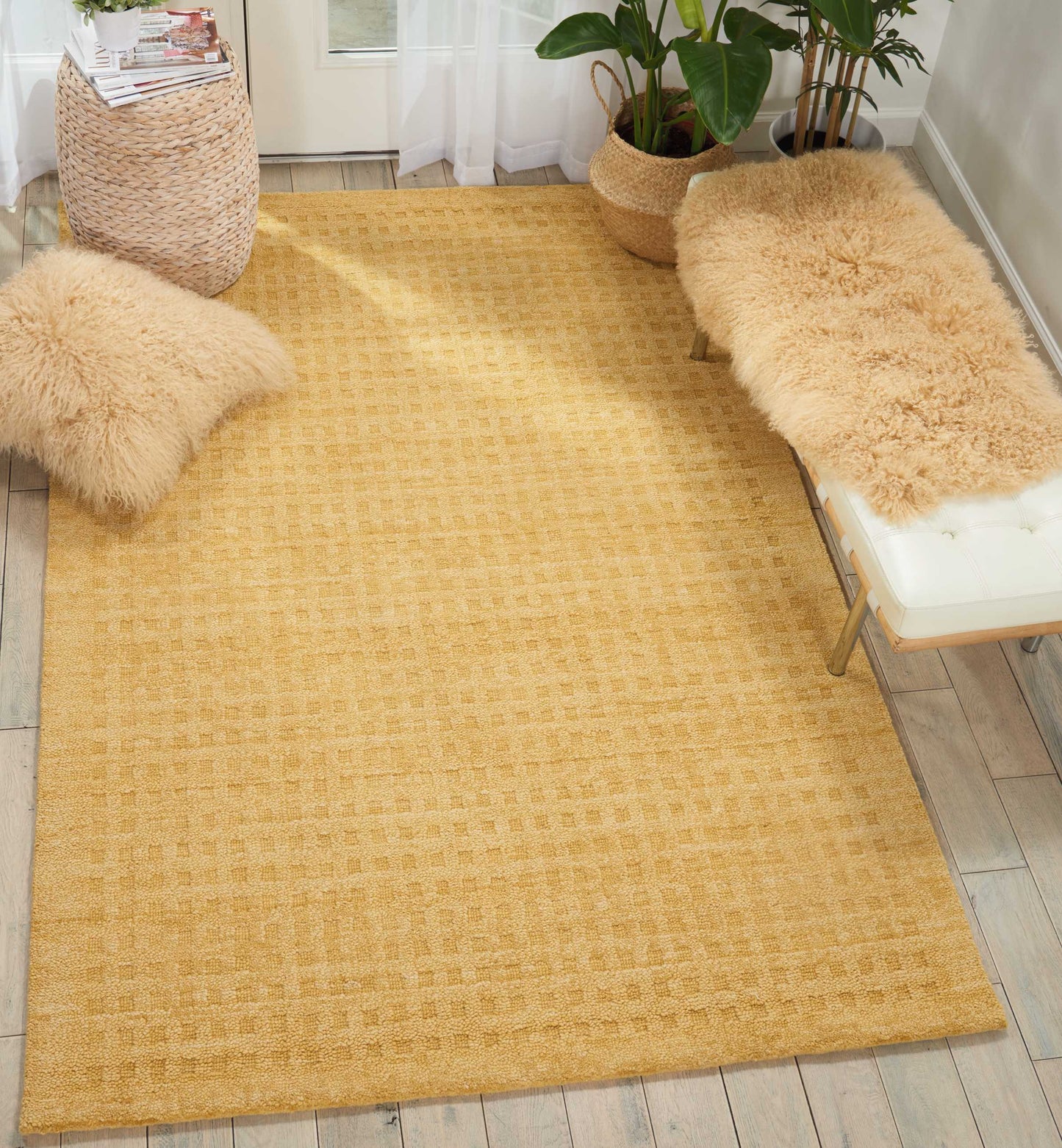 Nourison Home Marana  Gold  Contemporary