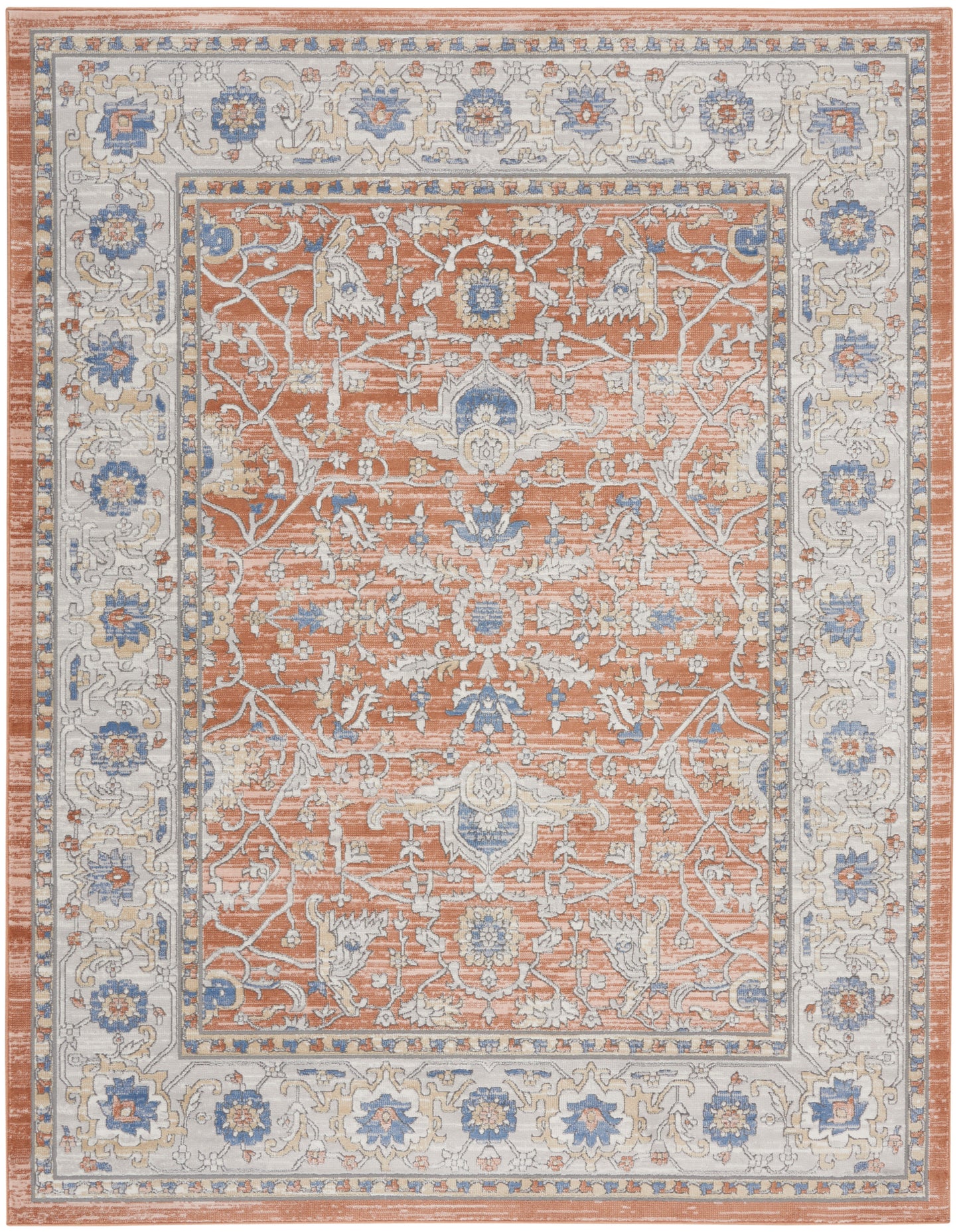 Nourison Home Series 4  Grey Multi  Traditional