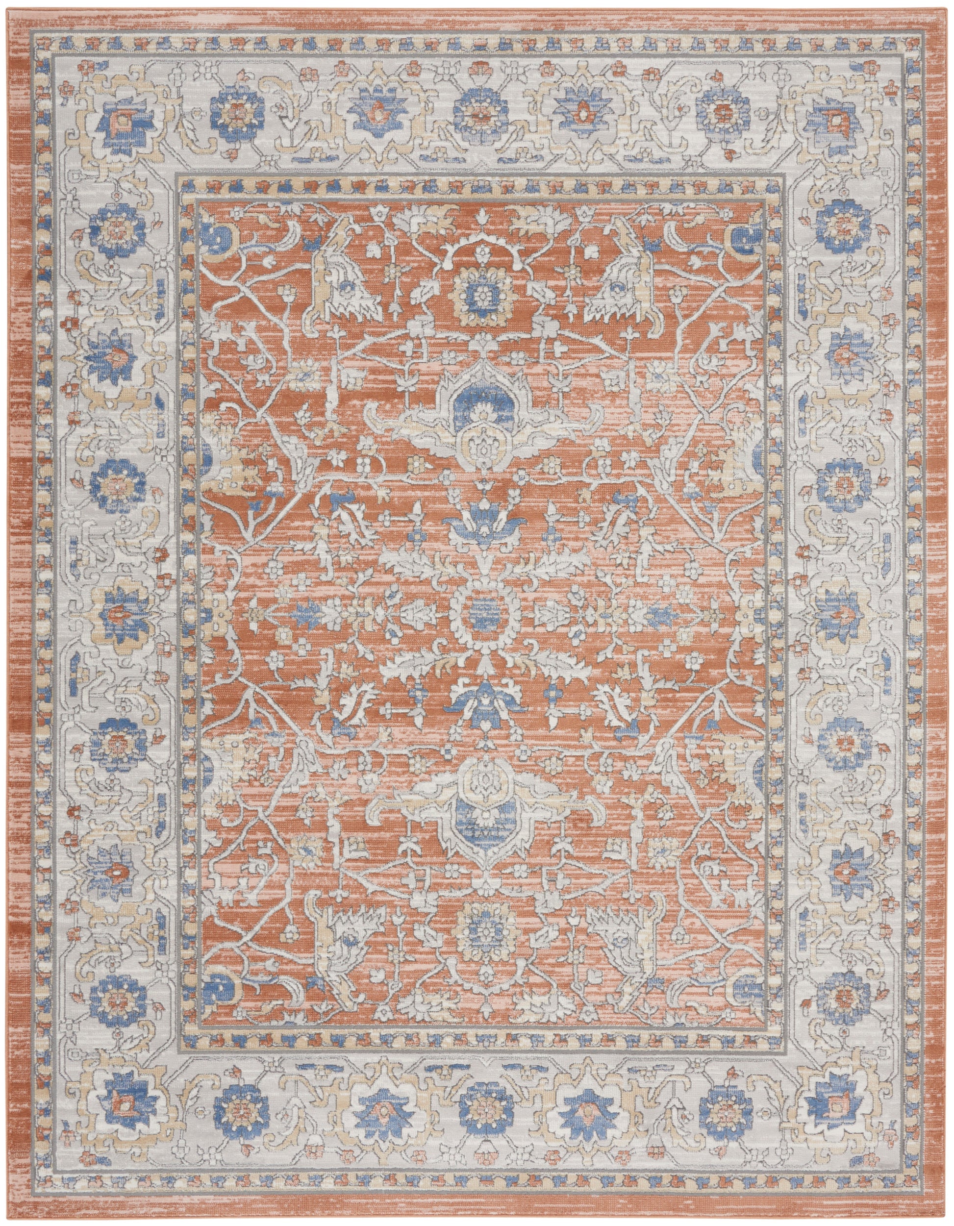 Nourison Home Series 4  Grey Multi  Traditional