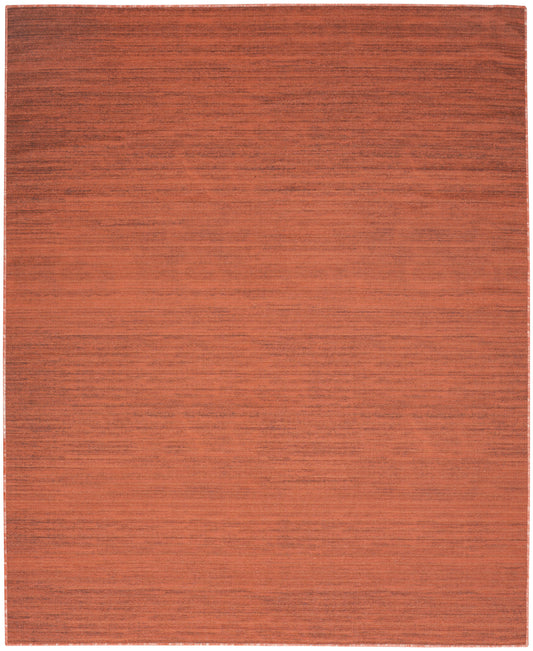 Nourison Home Washable Essentials  Brick  Contemporary