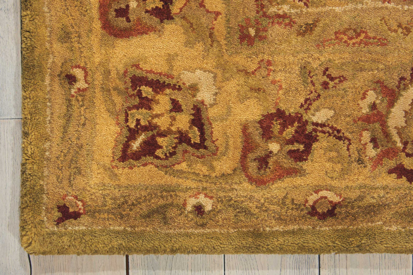 Nourison Home Jaipur  Green  Traditional