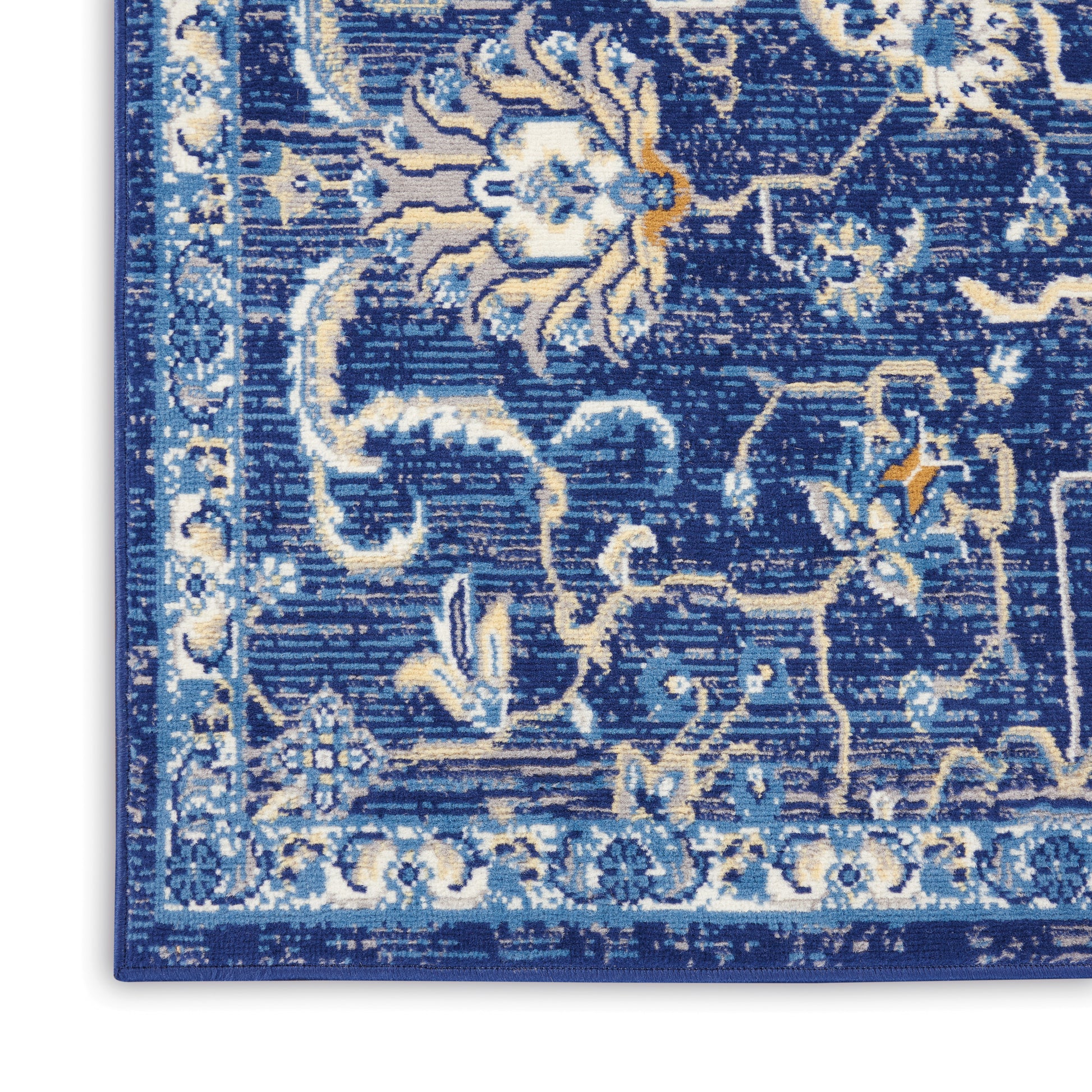 Nourison Home Grafix  Navy  Transitional