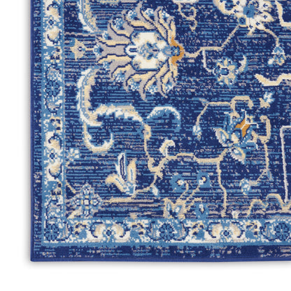 Nourison Home Grafix  Navy  Transitional