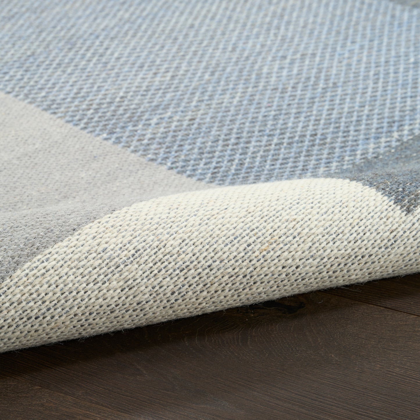 Nourison Home Copenhagen  Ivory Blue  Contemporary