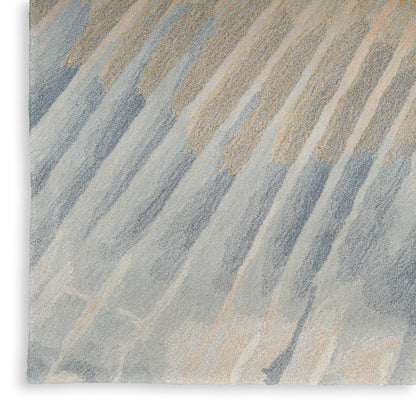 Nourison Home Prismatic  Sand  Contemporary