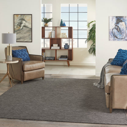 Nourison Home Positano  Charcoal  Contemporary