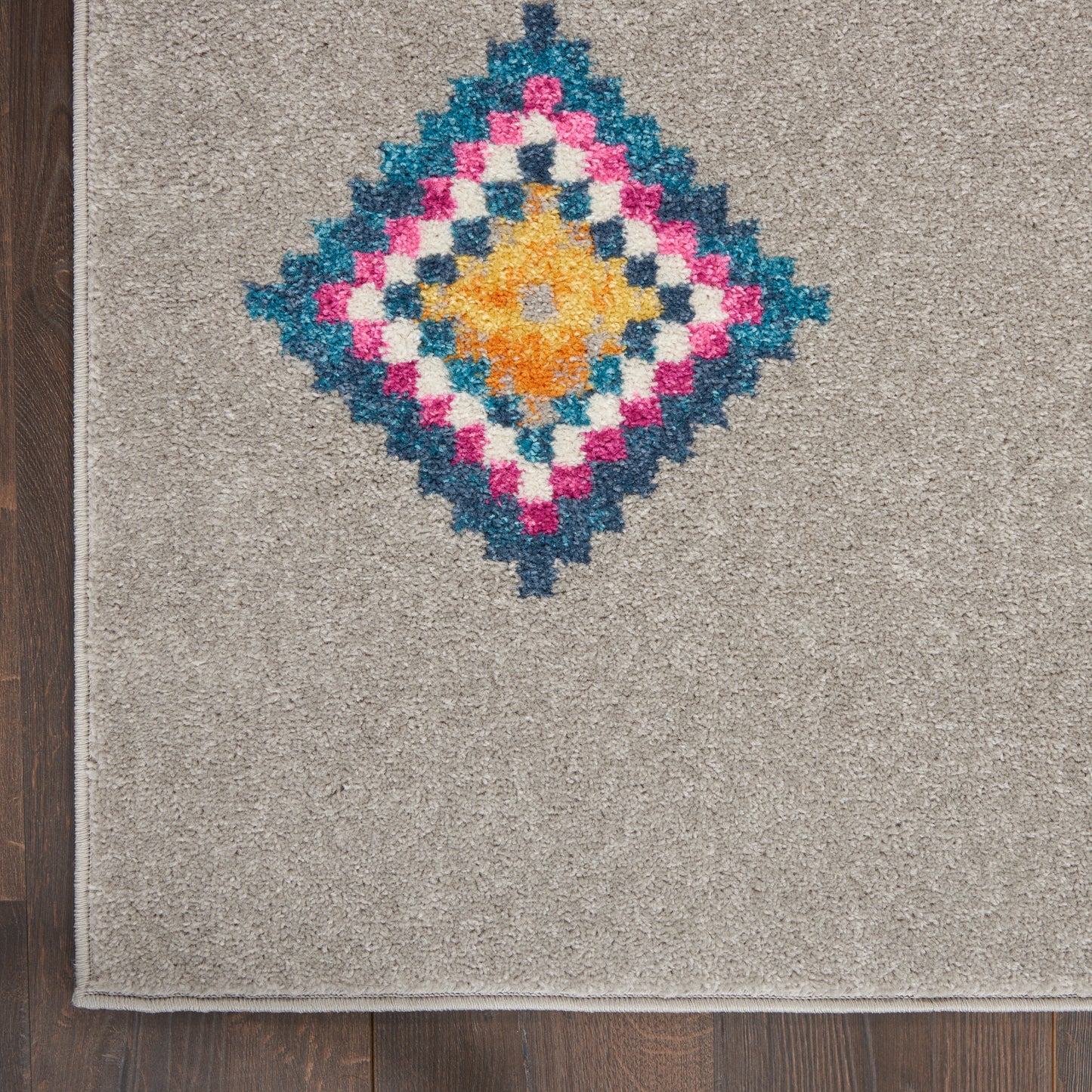 Nourison Home Passion  Grey Multicolor  Transitional