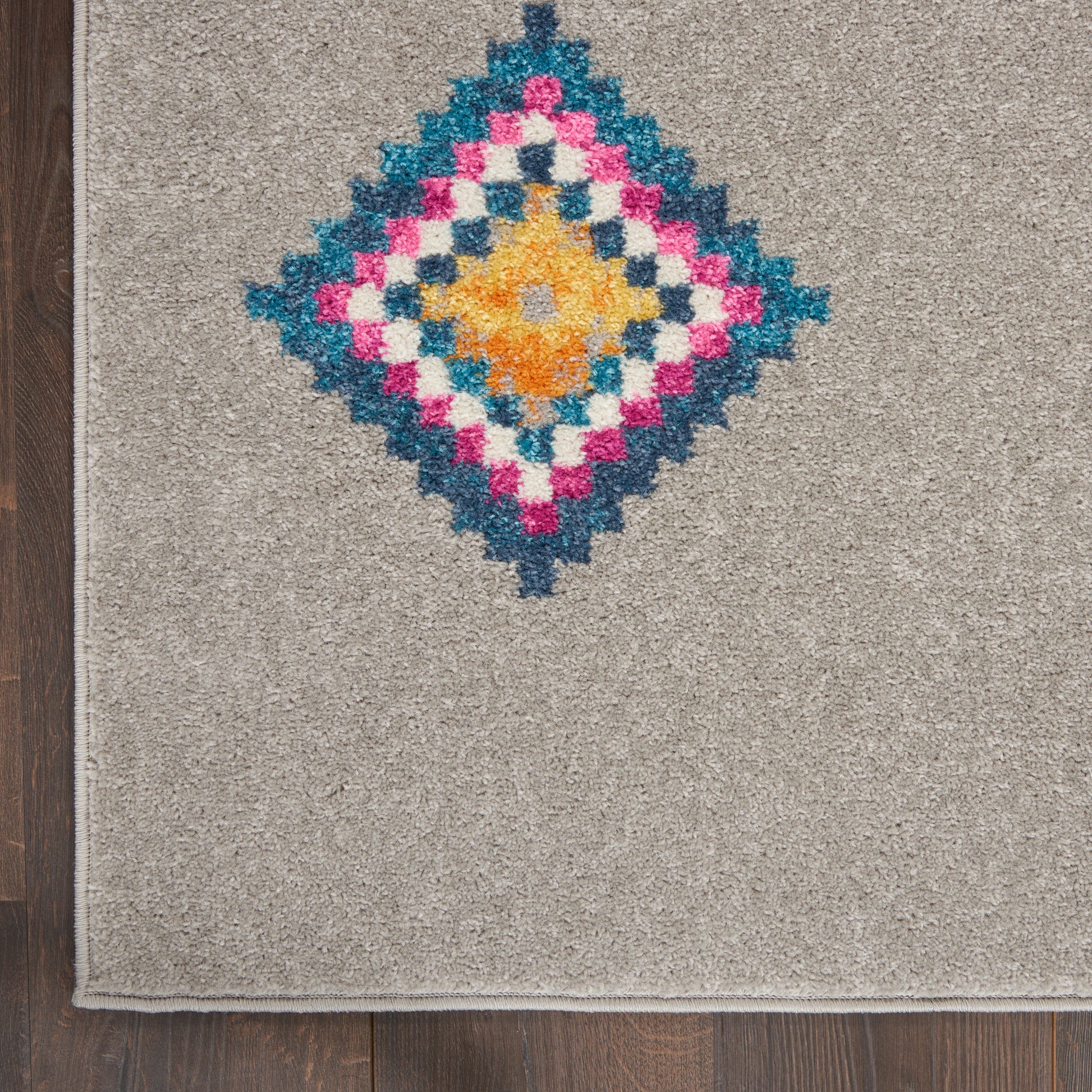 Nourison Home Passion  Grey Multicolor  Transitional