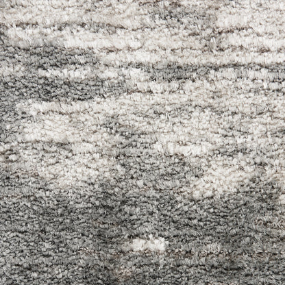 Nourison Home Dreamy Shag  Charcoal Ivory  Contemporary