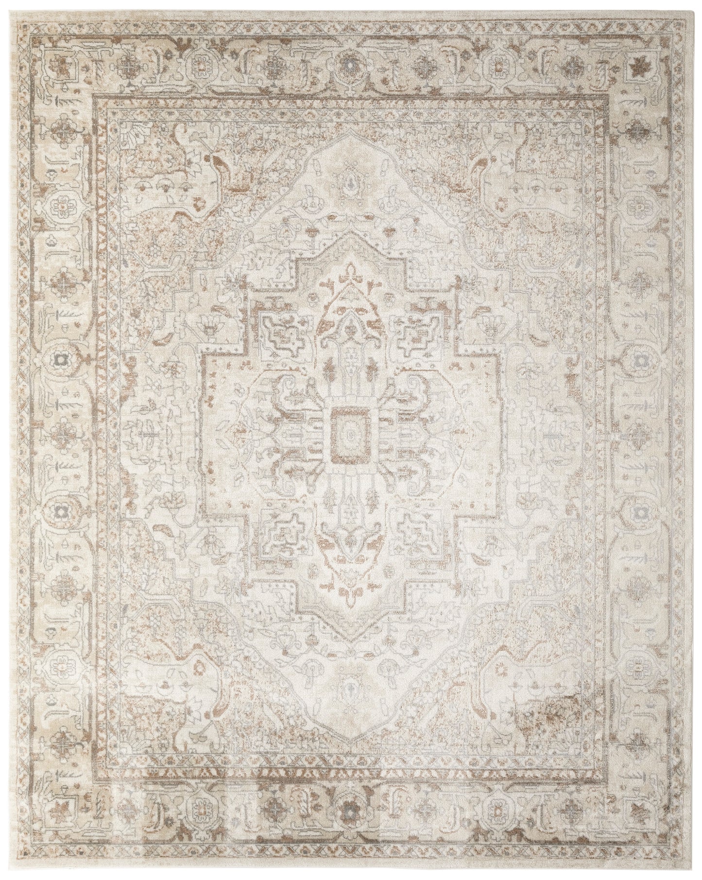 Nourison Home Quarry  Beige  Traditional