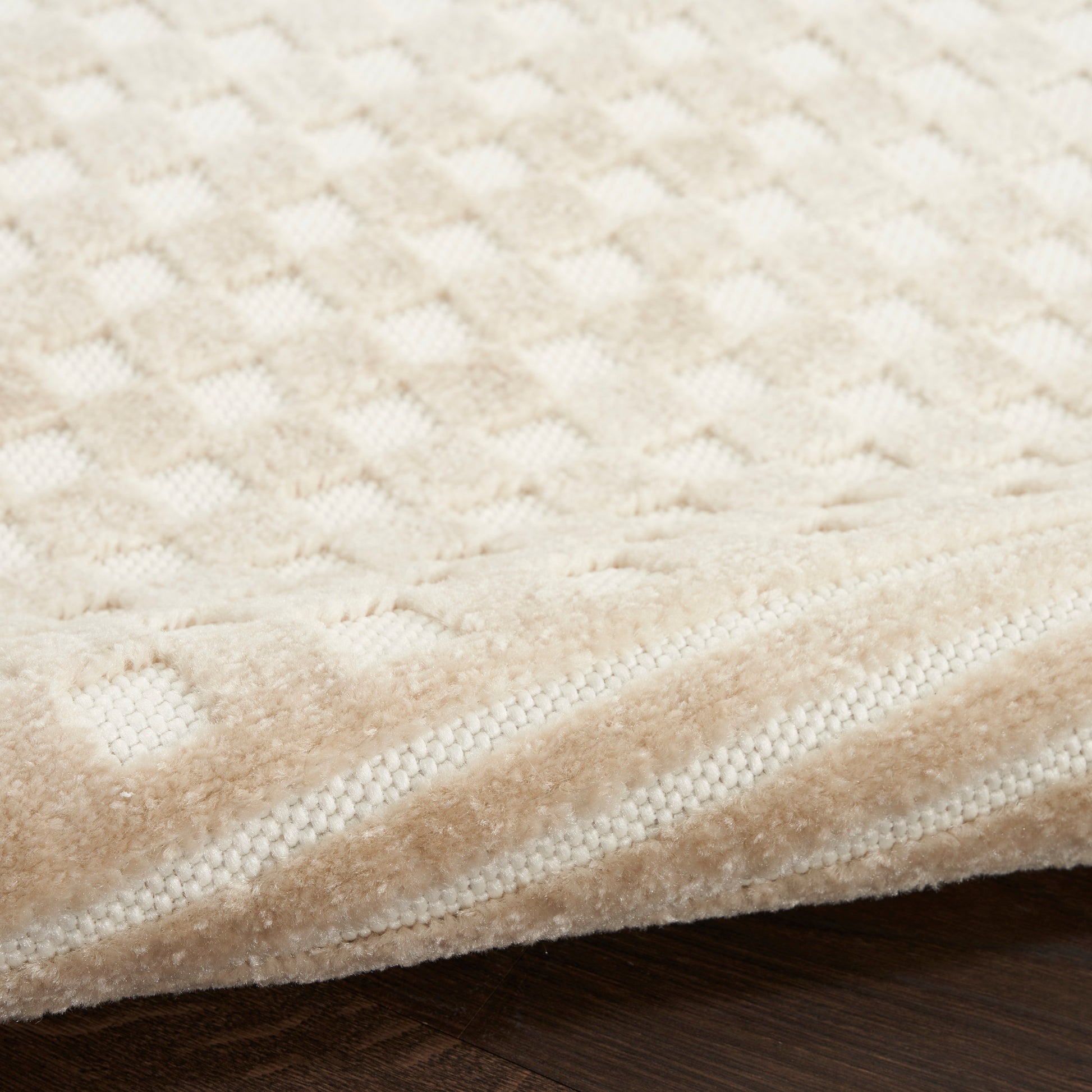 Nourison Home Care Free  Beige  Contemporary