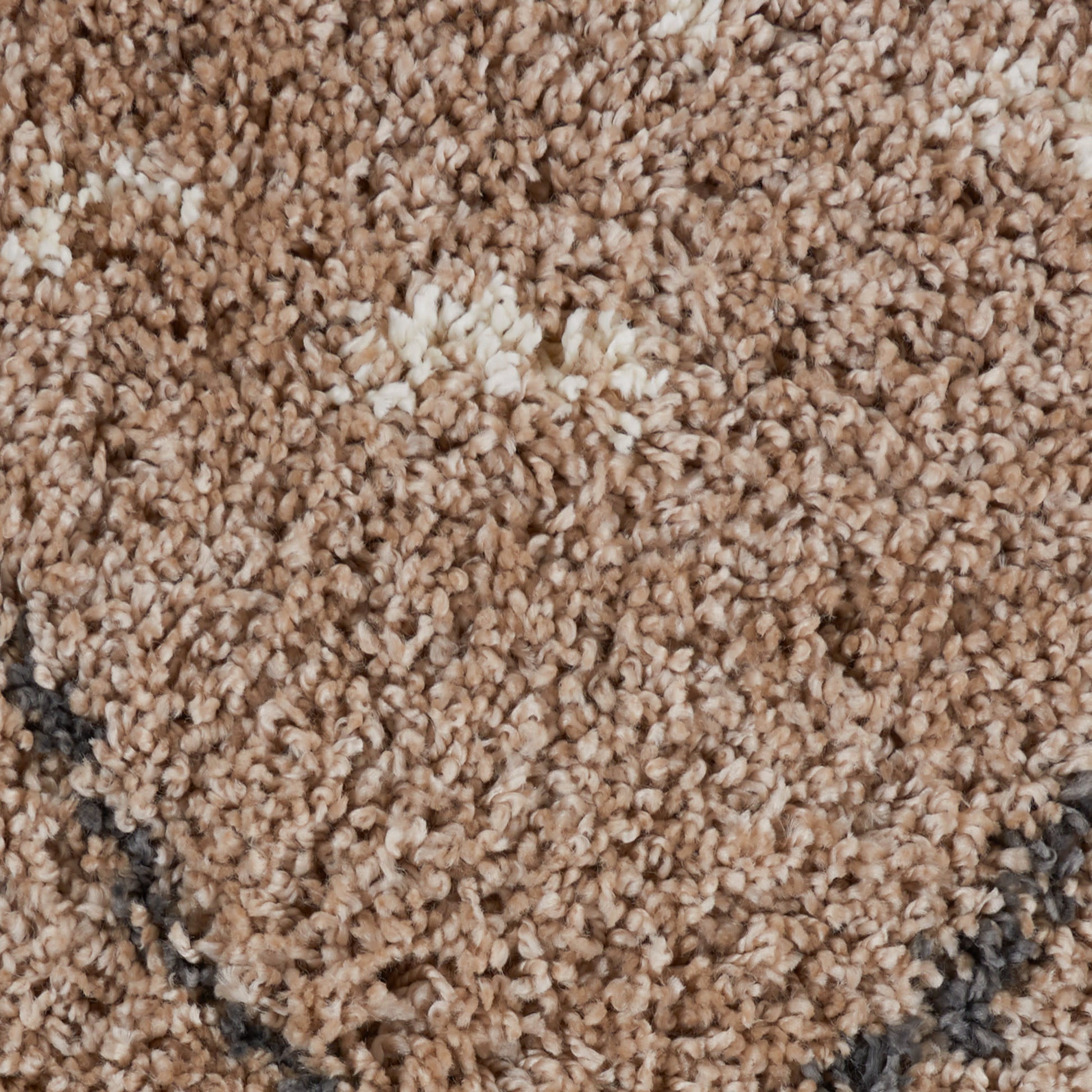 Nourison Home Denmark Shag  Tan  Contemporary