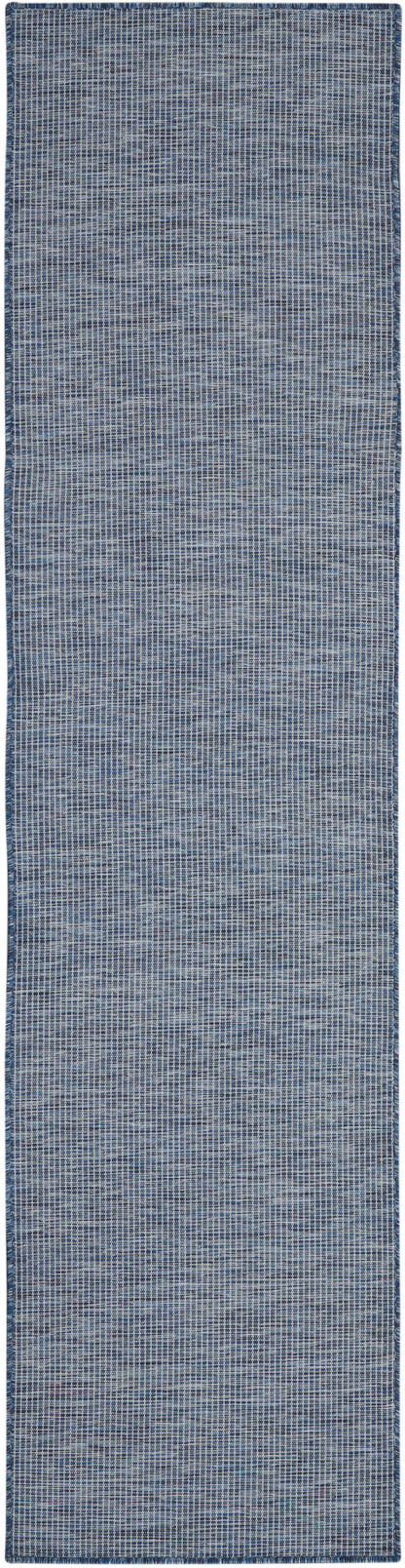 Nourison Home Positano POS01 Navy Blue Contemporary Power-loomed Rug