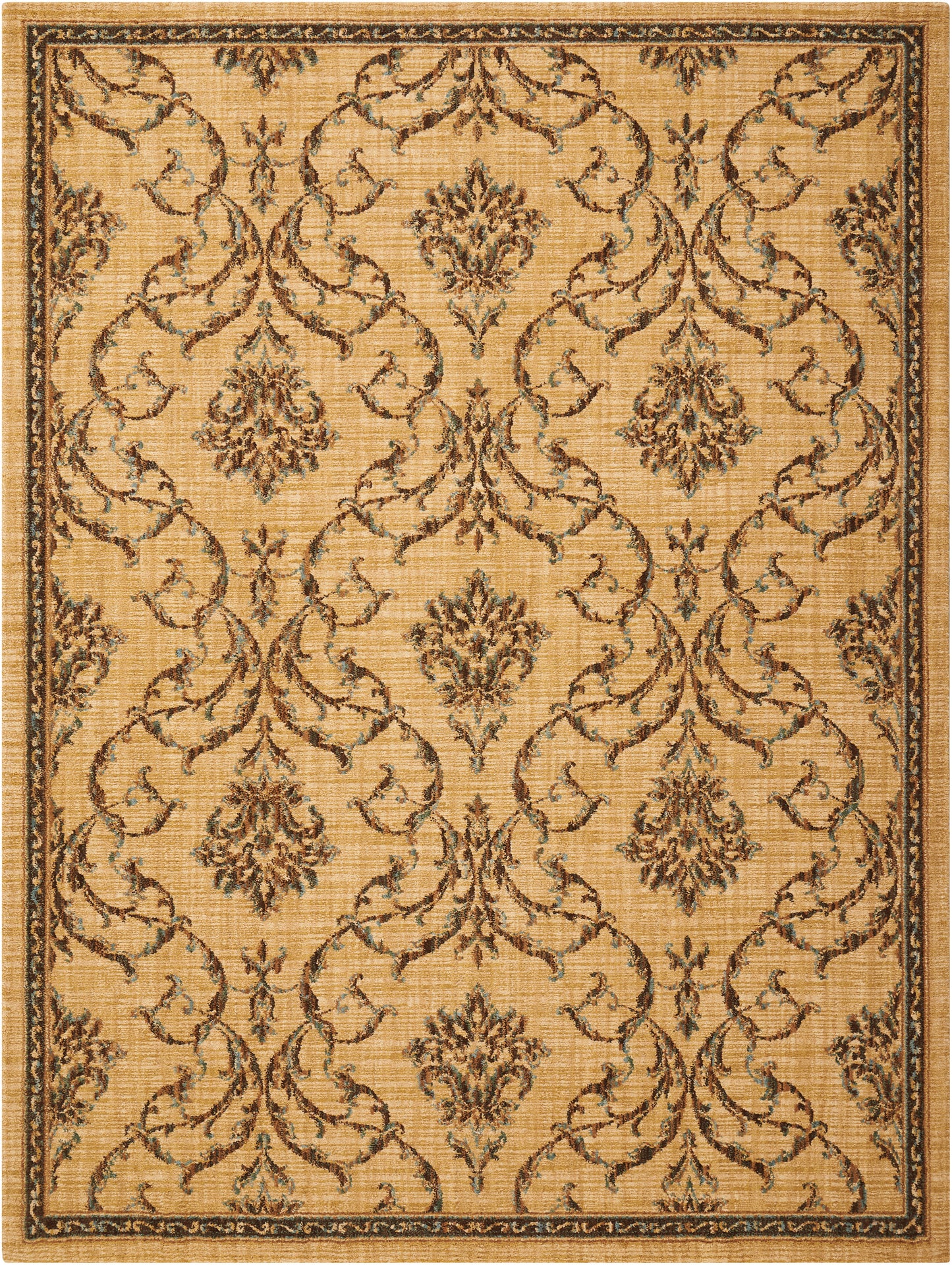 Nourison Home Radiant Impression  Beige  Traditional