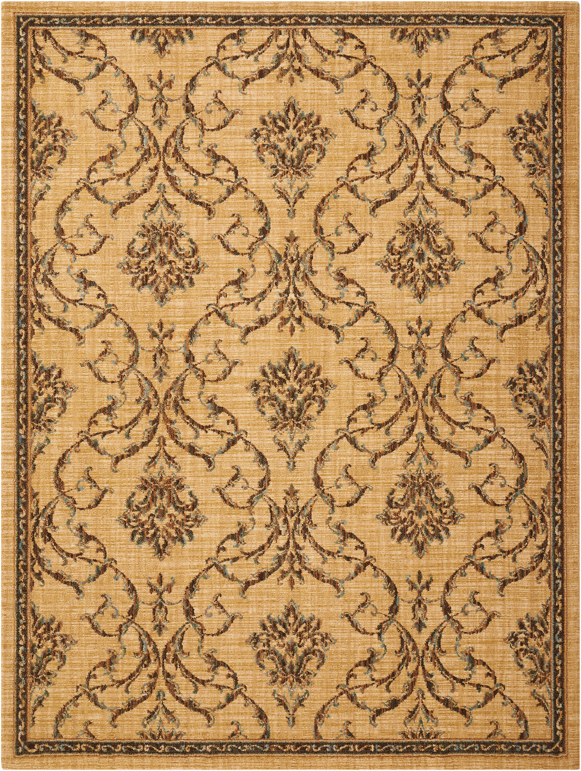 Nourison Home Radiant Impression  Beige  Traditional