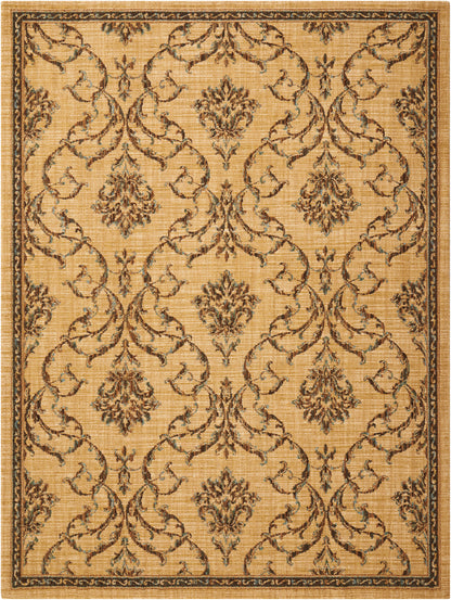 Nourison Home Radiant Impression  Beige  Traditional