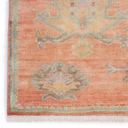 Nourison Home Odessa  Brick Multicolor  Traditional