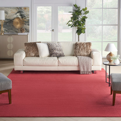 Nourison Home Nourison Essentials  Brick Red  Contemporary