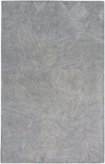 Michael Amini Ma30 Star SMR01 Slate Contemporary Hand Tufted Rug