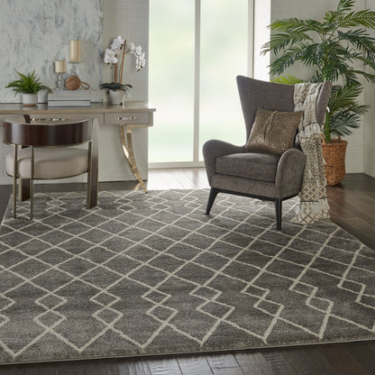 Nourison Home Martil  Silver  Contemporary