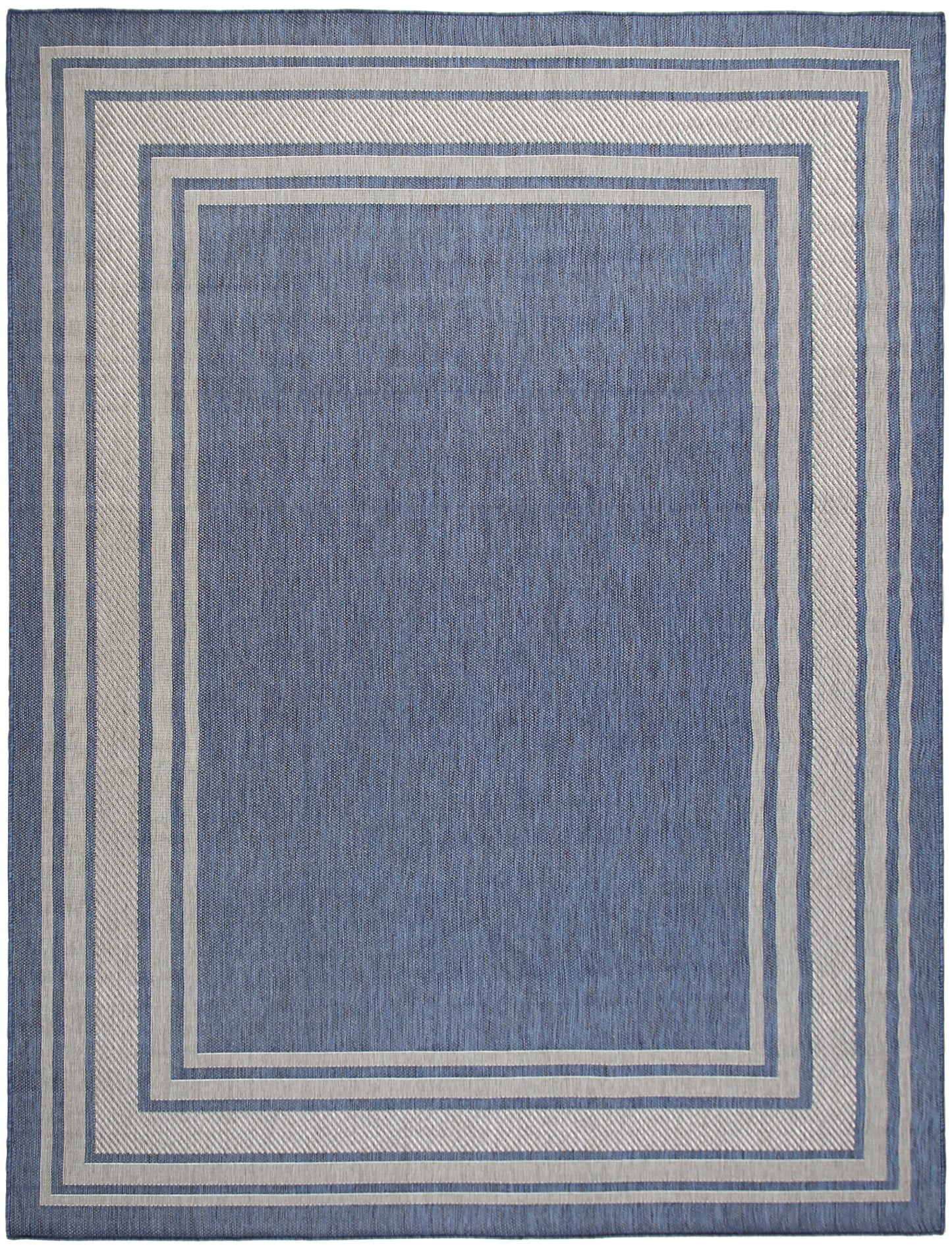 Nourison Home Horizon Indoor/Outdoor HOZ03 Denim Contemporary Power-loomed Rug