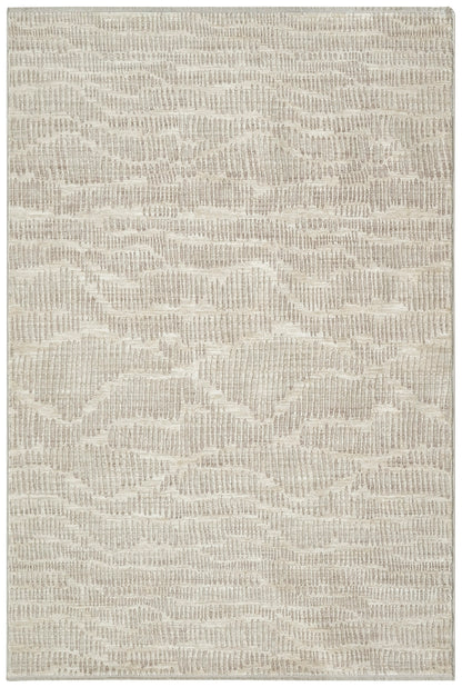 Calvin Klein CK079 Notes NOT01 Ivory Silver Contemporary Loom-woven Rug