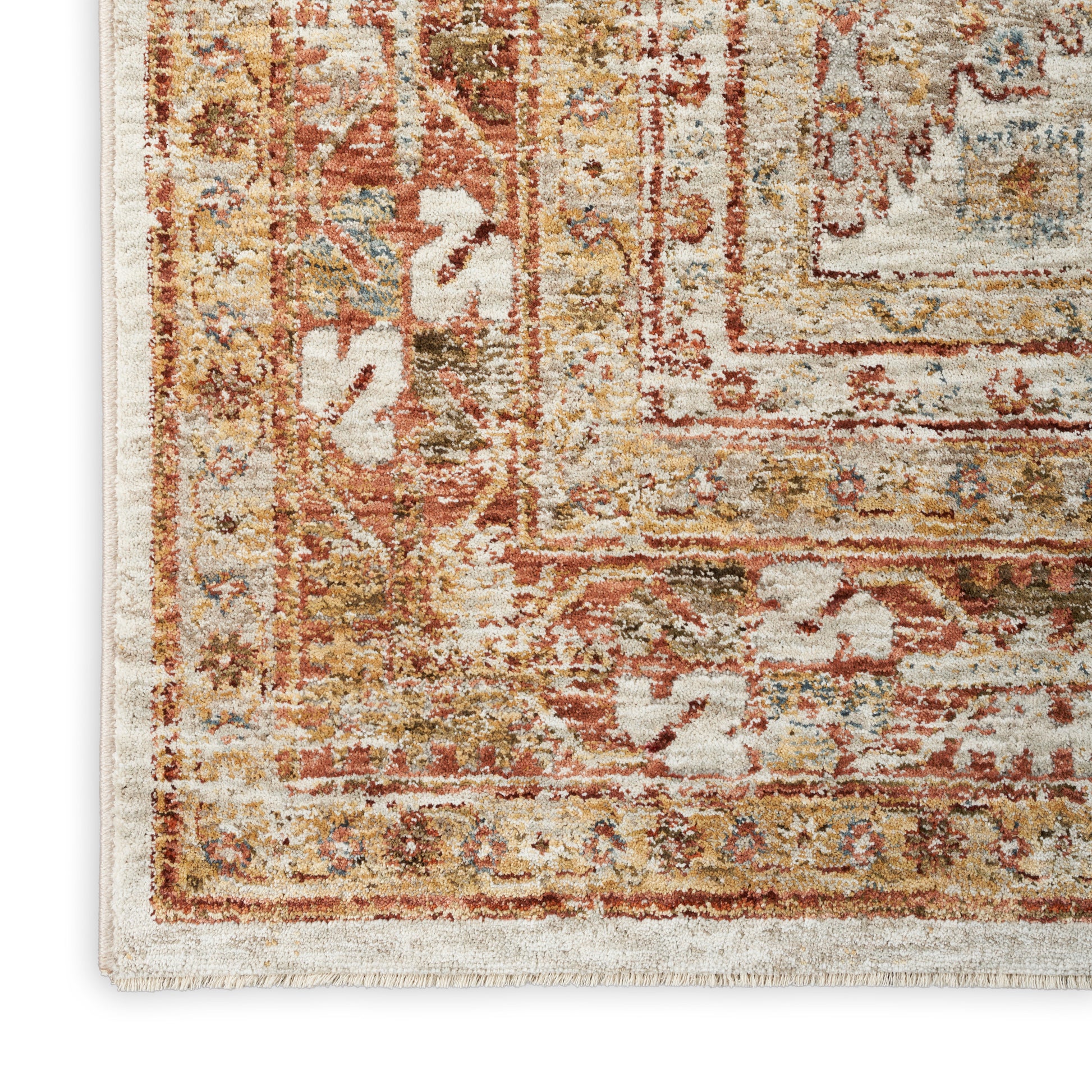 Nourison Home Sahar  Rust  Traditional