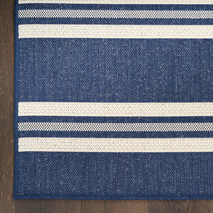 Nourison Home Horizon Indoor/Outdoor  Navy  Contemporary