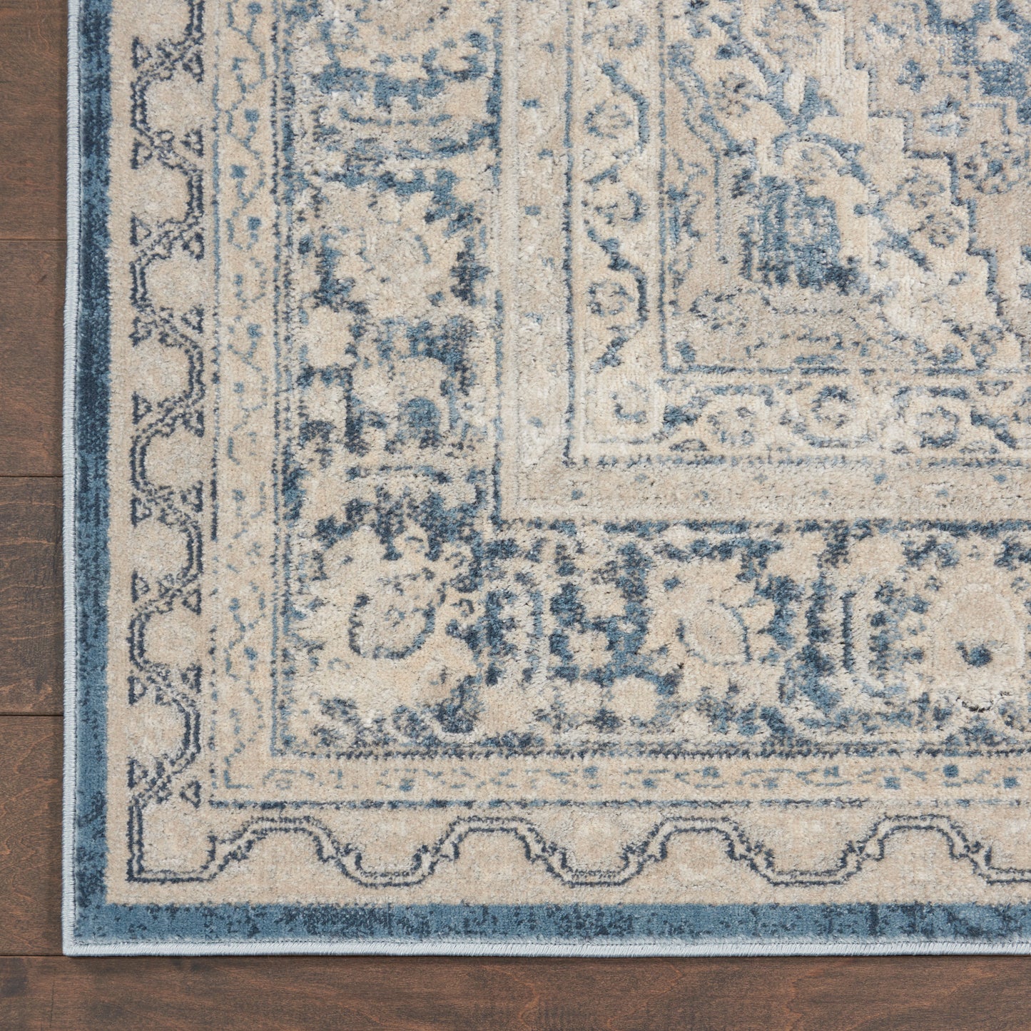 Nourison Home Malta  Blue  Traditional