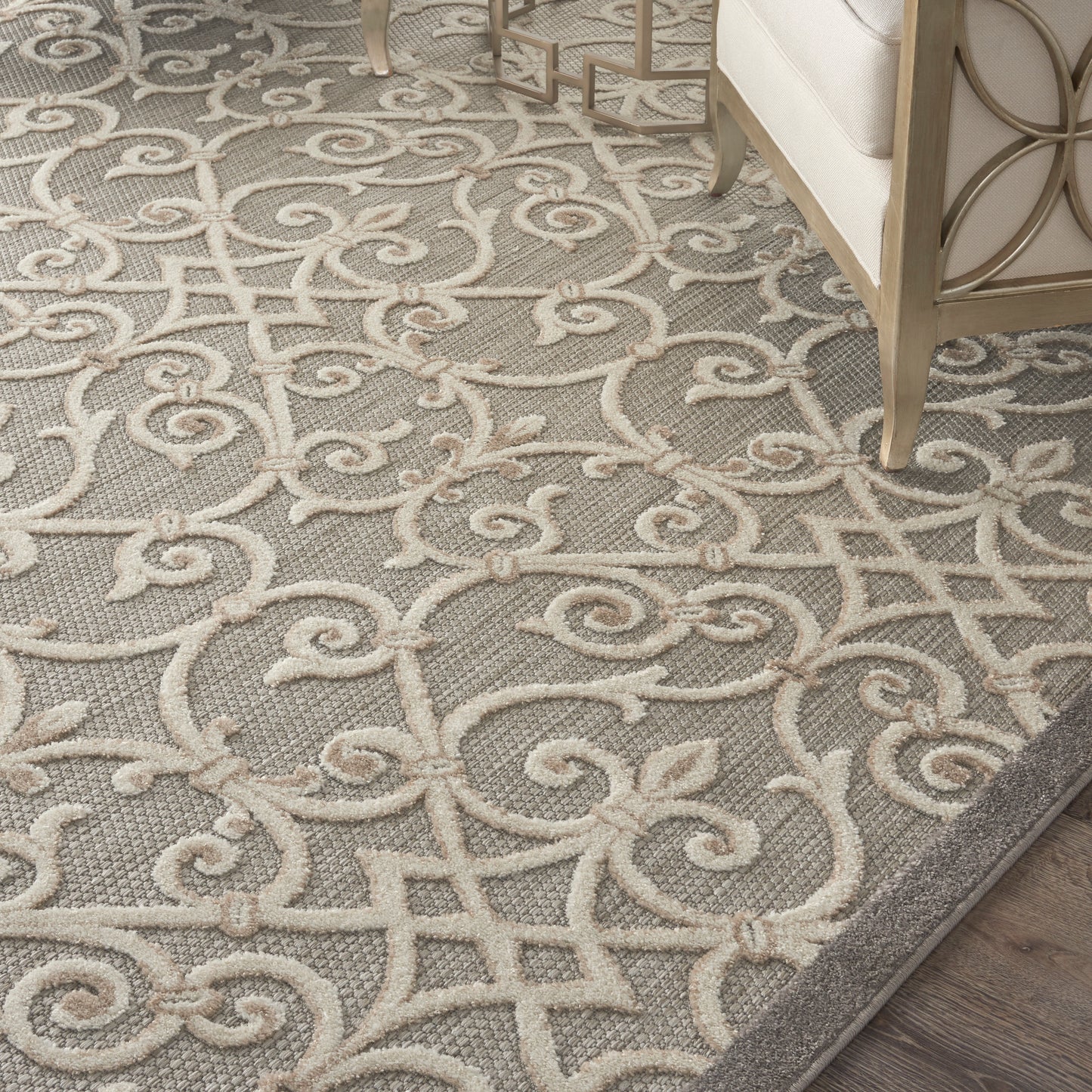 Nourison Home Aloha  Natural  Contemporary