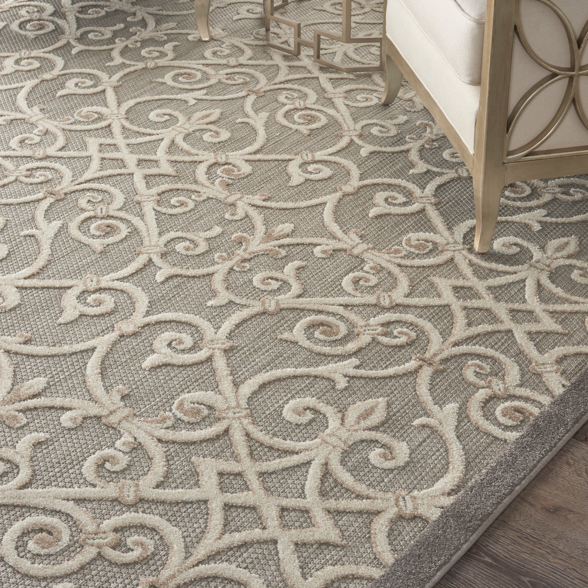 Nourison Home Aloha  Natural  Contemporary