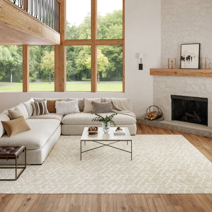 Nourison Home Washable Charm  Ivory  Contemporary