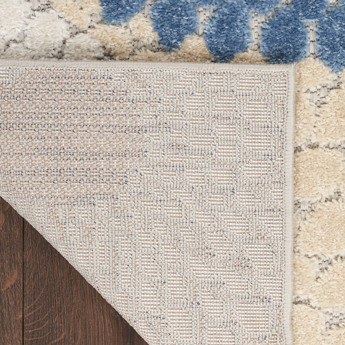 Nourison Home Aloha  Blue Grey  Contemporary