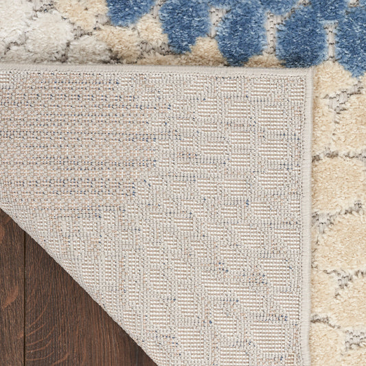Nourison Home Aloha  Blue Grey  Contemporary