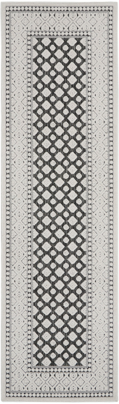 Nourison Home Key Largo KLG02 Dark Grey Transitional Power-loomed Rugs