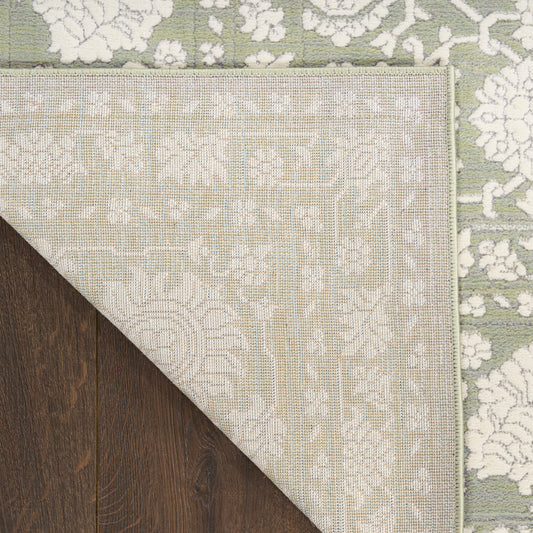 Nourison Home Grace  Sage  Traditional