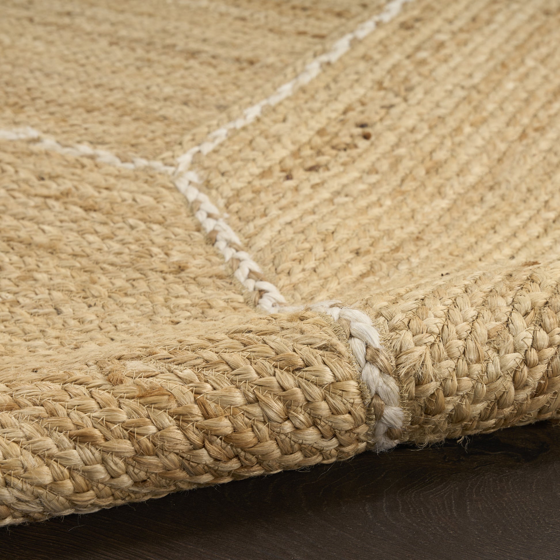 Nourison Home Terrazzo Jute  Natural  Contemporary