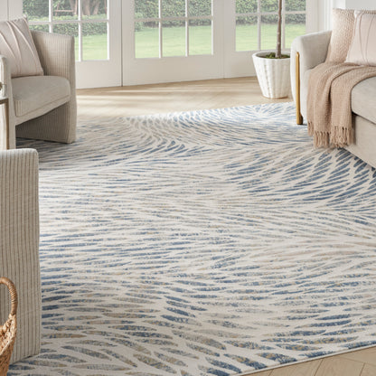 Nourison Home Exhale  Multicolor  Contemporary