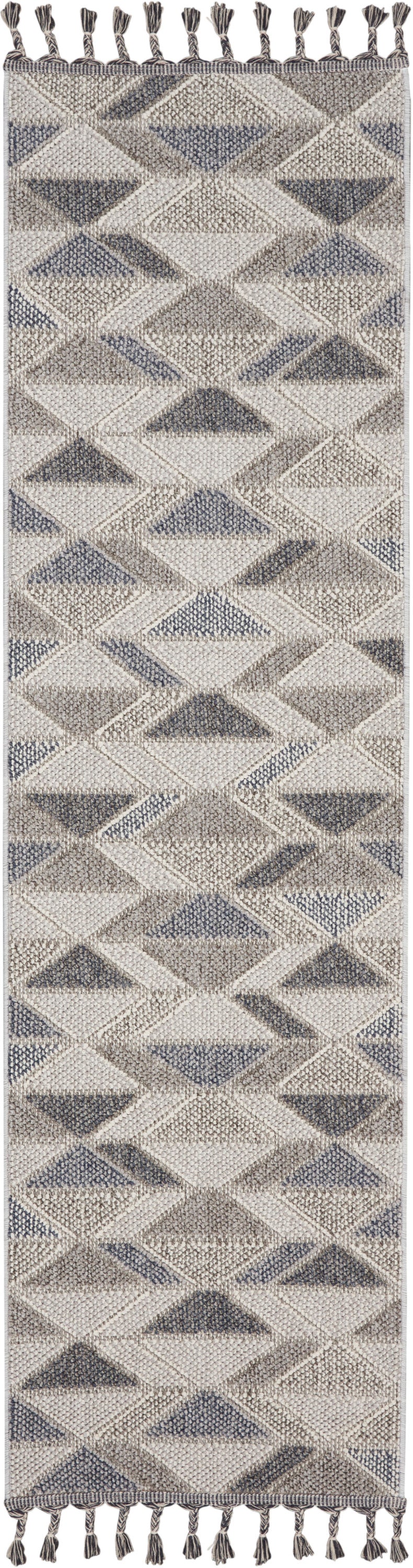Nourison Home Paxton PAX01 Grey Charcoal Contemporary Power-loomed Rug