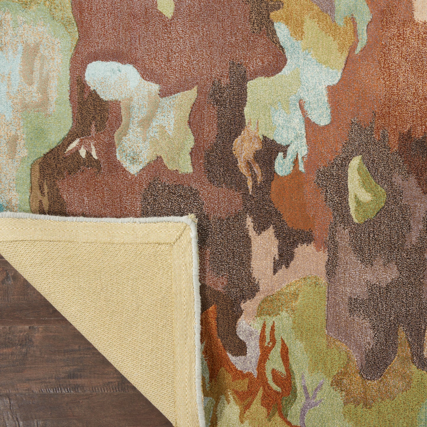 Nourison Home Prismatic  Multicolor  Contemporary