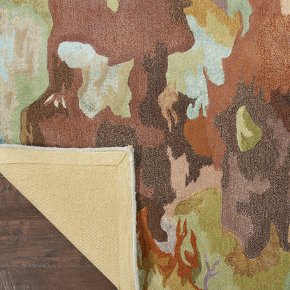 Nourison Home Prismatic  Multicolor  Contemporary