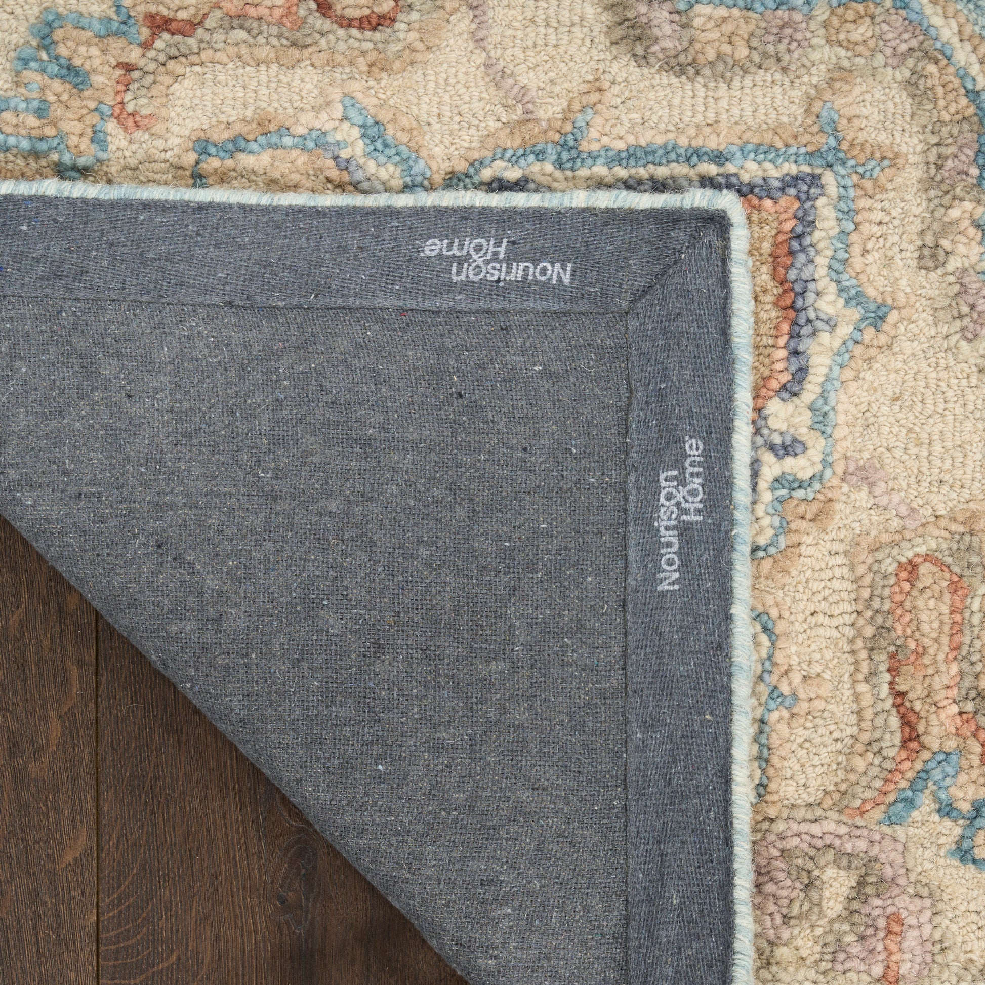 Nourison Home Maison  Light Blue Ivory  Traditional