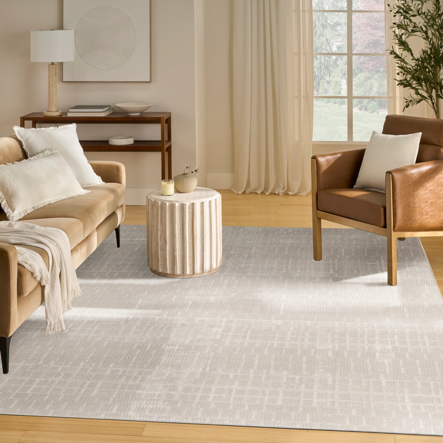 Nourison Home Nordic  Ivory  Contemporary