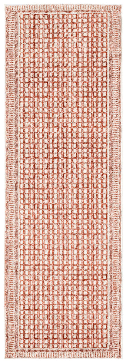 Nourison Home Nordic NRC03 Brick Ivory Contemporary Power-loomed Rug