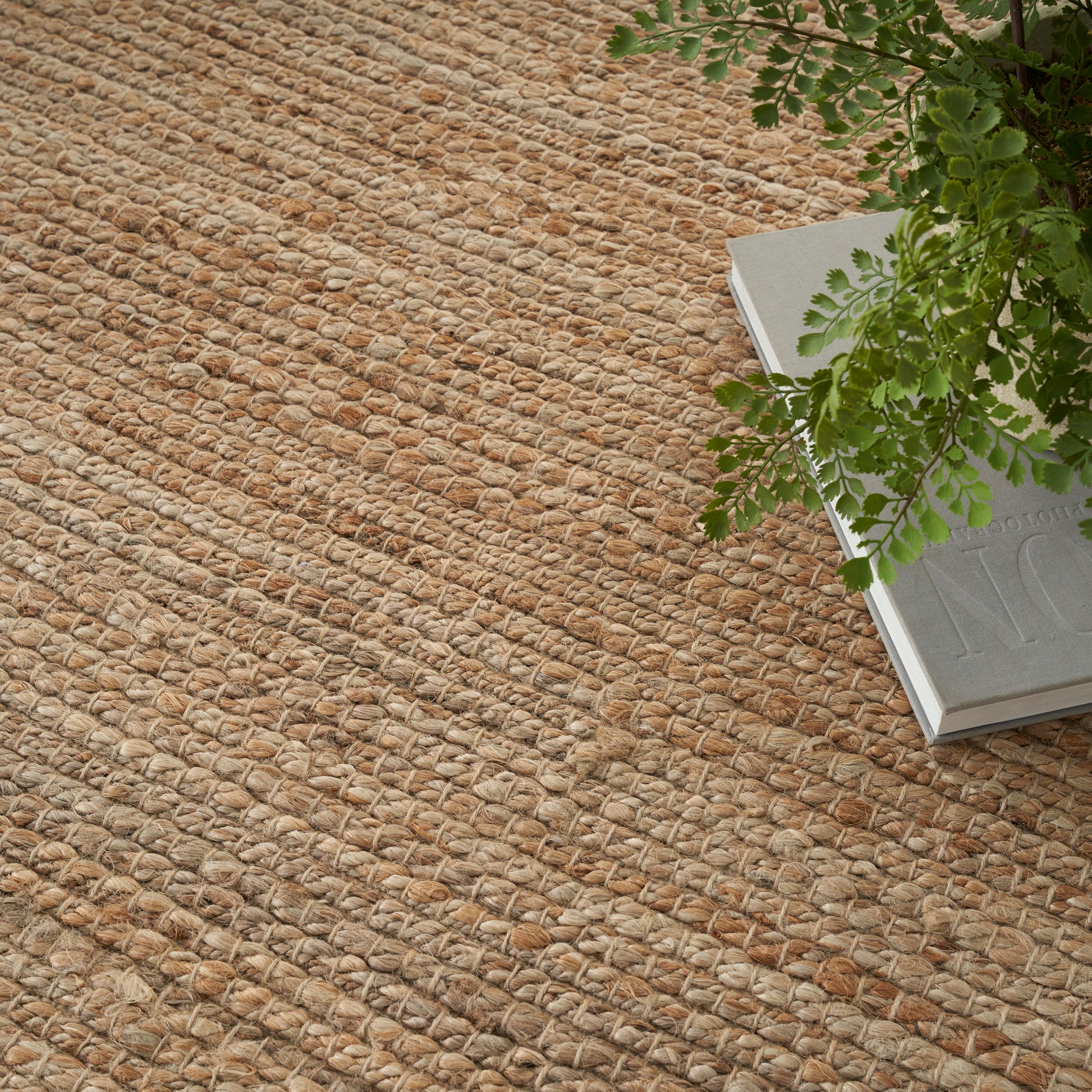 Nourison Home Natural Jute  Natural  Contemporary