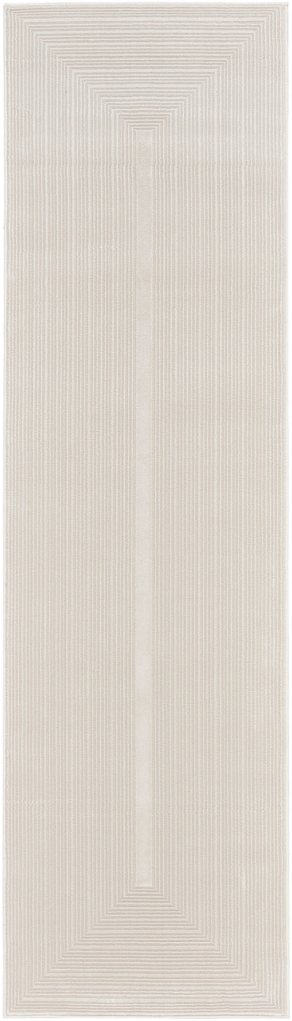 Calvin Klein CK024 Irradiant IRR02 Ivory Contemporary Power-loomed Rug
