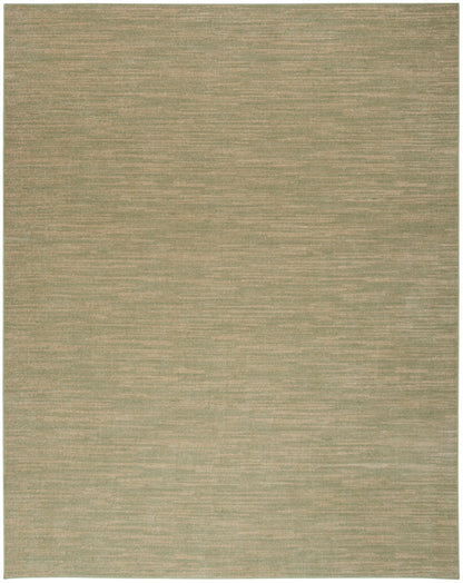 Nourison Home Nourison Essentials NRE01 Green Gold Contemporary Power-loomed Rug