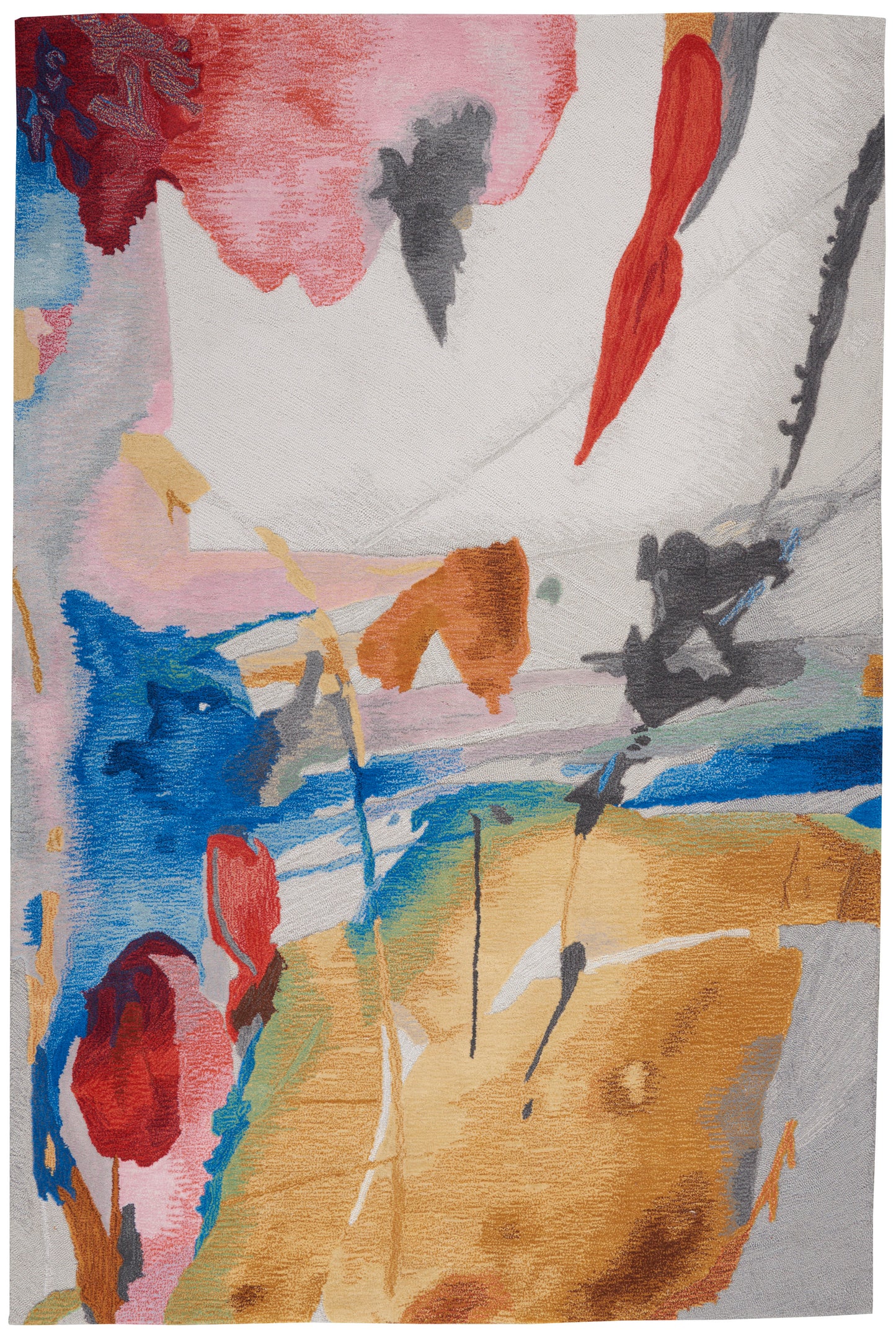 Nourison Home Symmetry SMM11 Multicolor Contemporary Tufted Rug