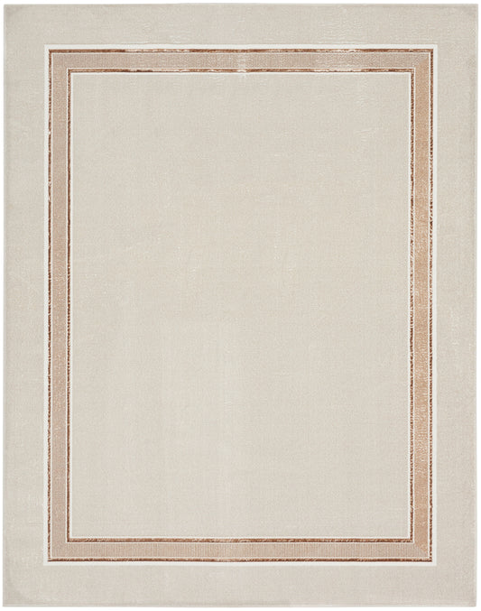 Nourison Home Glitz  Ivory Cream  Contemporary